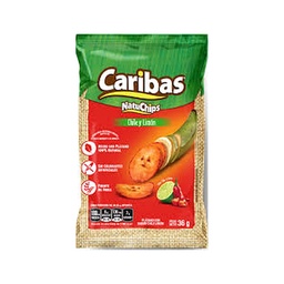 Caribas Natuchips Chile 110Grs