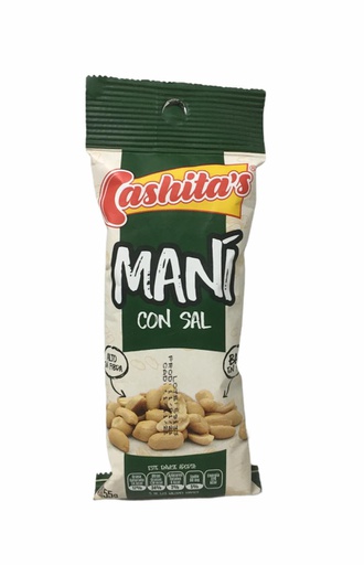 Cashitas Mani Con Sal 55Grs