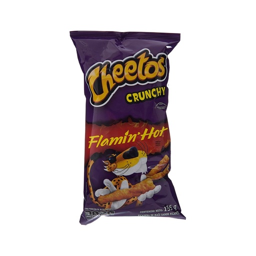 Cheetos Crunchy Flamin Hot 155Grs