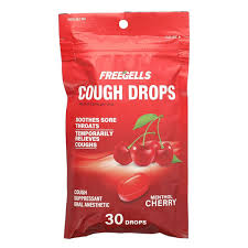Freegels Couch Drops Menthol Cherry