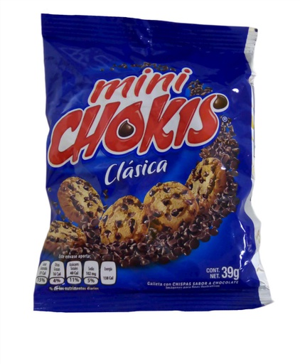 Galleta 50Ml Miniatura Chokis 39G