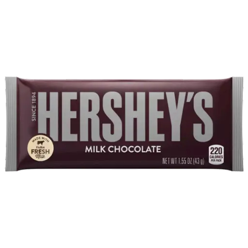 Hershey Milk Chocolate Black 