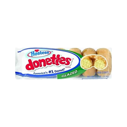 Hostess Donettes Glazed 3.7Oz