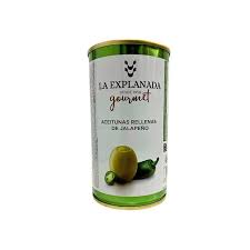 La Explanada Aceitunas Rellenas De Jalapeño 350G