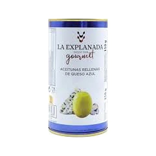 La Explanada Aceitunas Rellenas De Queso Azul 350G