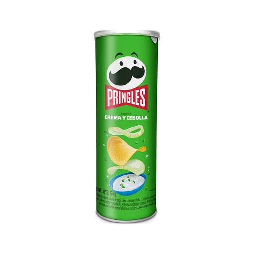 Pringles Crema Y Cebolla 124Grs