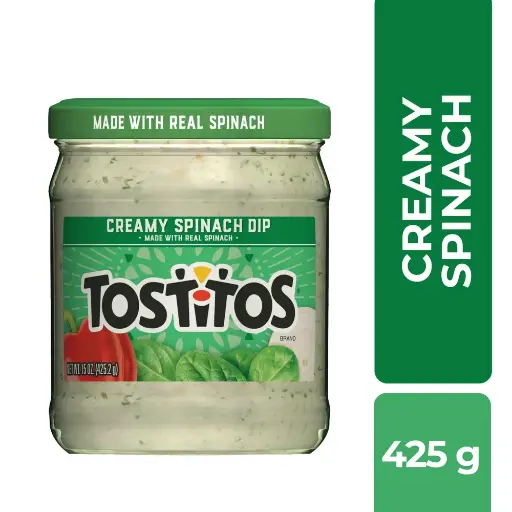 Salsa Tostitos Espinacas 439Grs