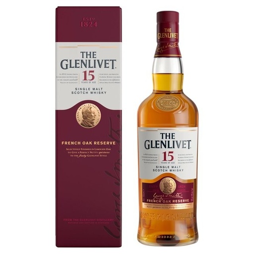 The Glenlivet 15 Años 750Ml