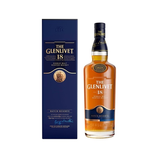 The Glenlivet 18 Años 750Ml