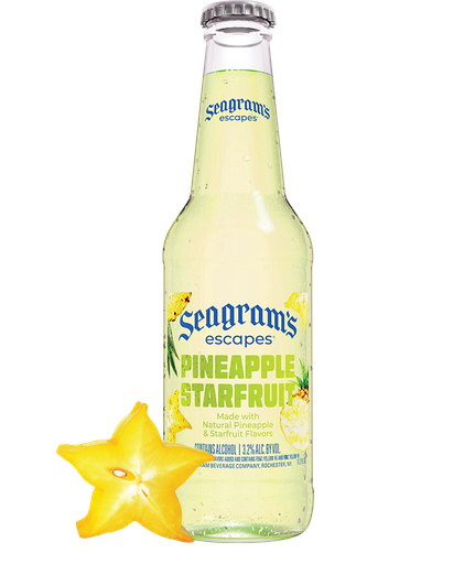 Seagrams Pinapple Starffruit 330ml